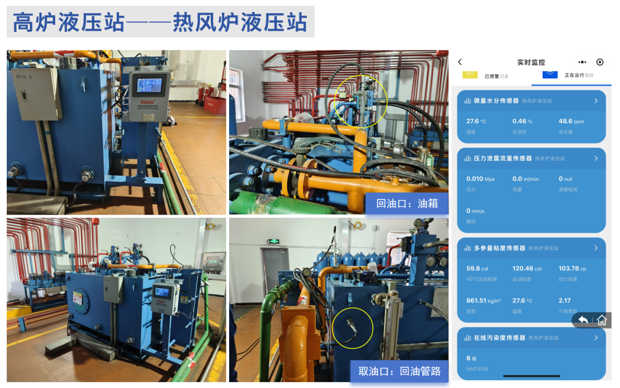 冶鋼 | 高爐液壓站油質(zhì)在線監(jiān)測與故障診斷部署應(yīng)用,助推鋼廠智能運維升級圖6