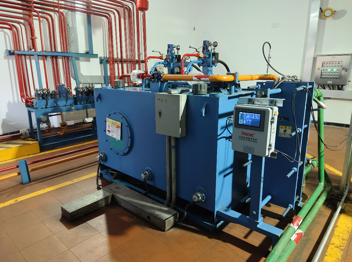 液壓站油液智能監測應用案例:鋼鐵廠高爐熱風爐液壓站 圖4